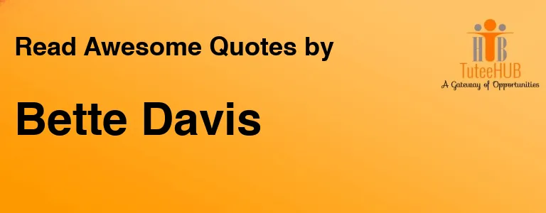 Bette Davis