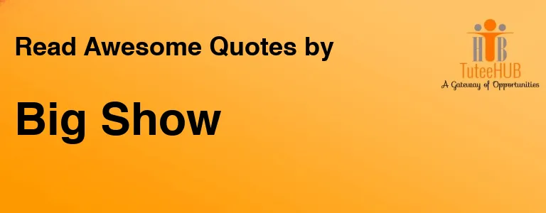 Big Show