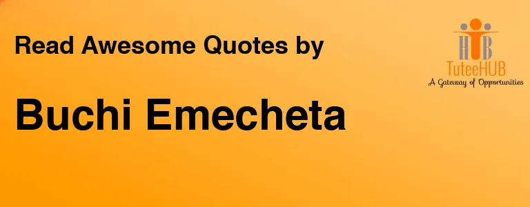 Buchi Emecheta