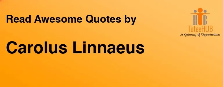 Carolus Linnaeus