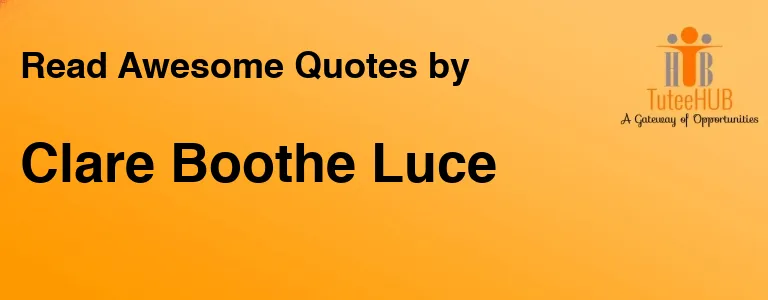 Clare Boothe Luce
