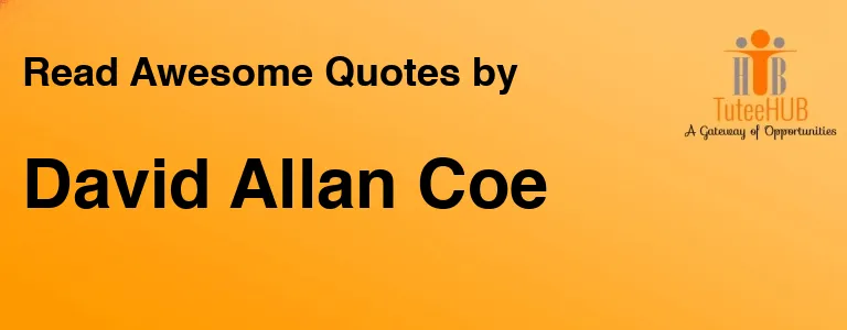 David Allan Coe