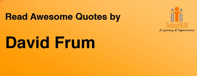 David Frum