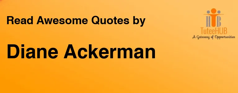 Diane Ackerman