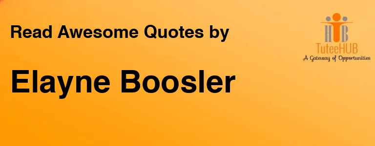 Elayne Boosler