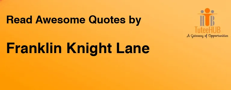 Franklin Knight Lane