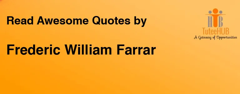 Frederic William Farrar