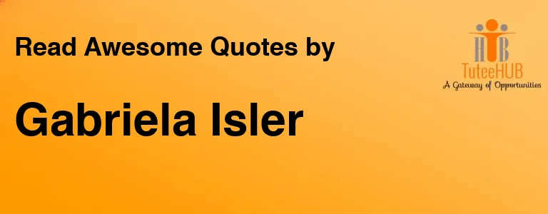 Gabriela Isler