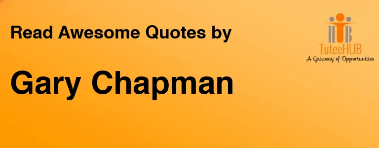Gary Chapman