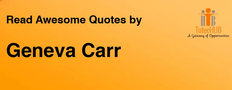 Geneva Carr