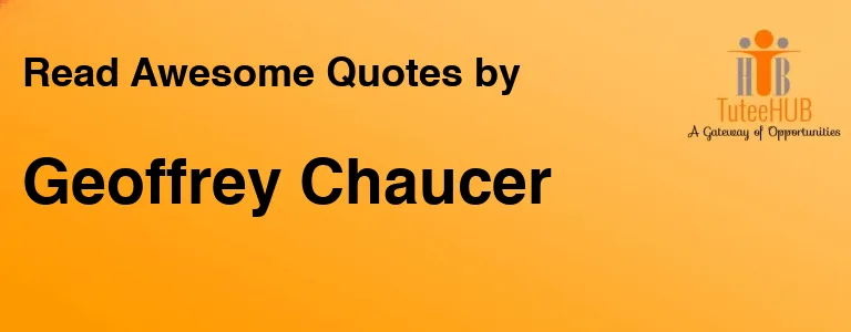 Geoffrey Chaucer