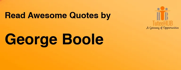 George Boole