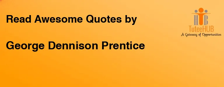 George Dennison Prentice