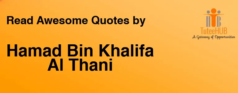 Hamad Bin Khalifa Al Thani