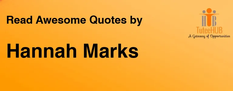 Hannah Marks