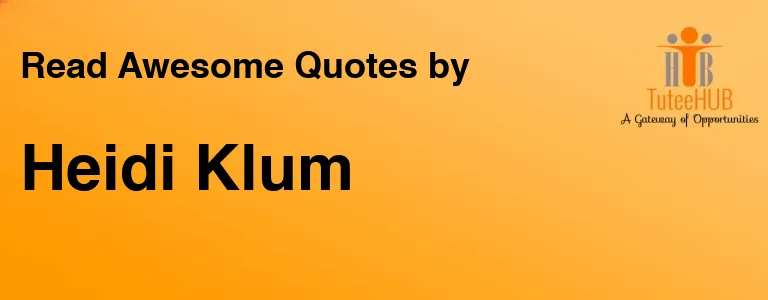 Heidi Klum