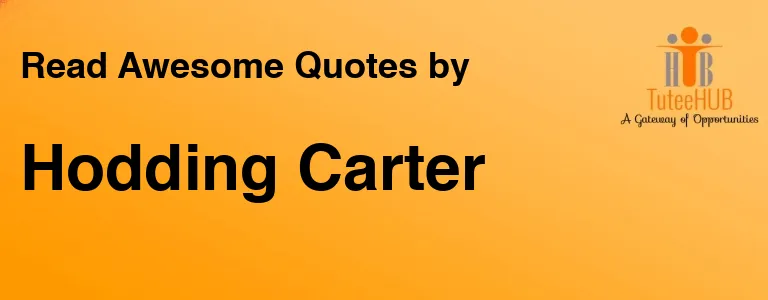 Hodding Carter