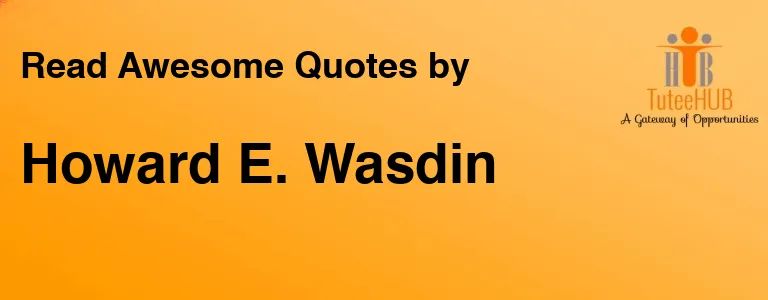 Howard E. Wasdin