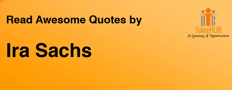 Ira Sachs