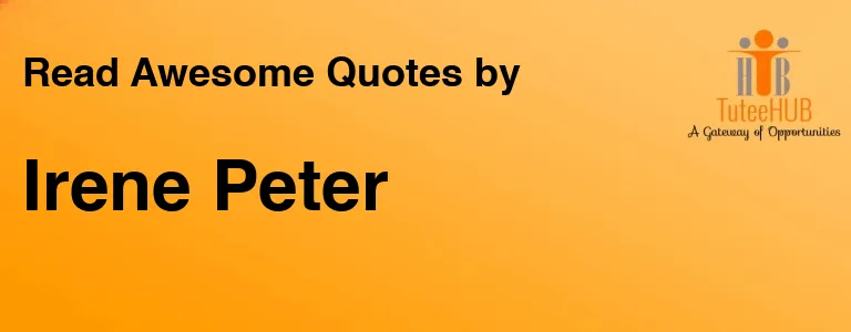 Irene Peter