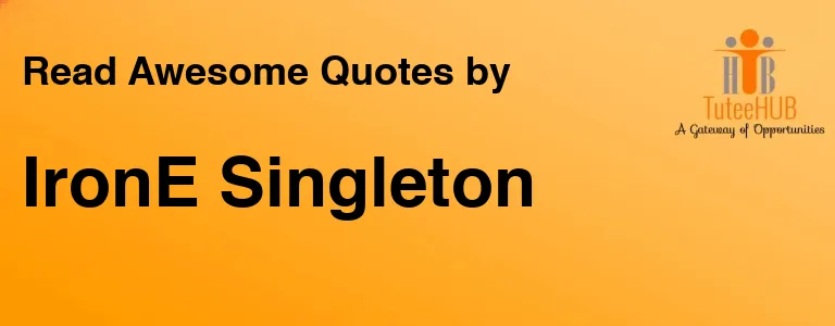 IronE Singleton