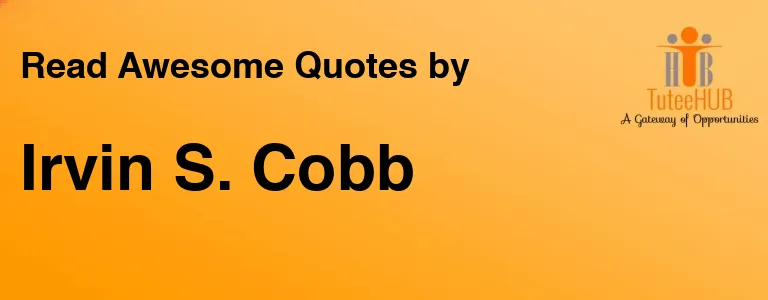 Irvin S. Cobb