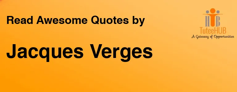 Jacques Verges