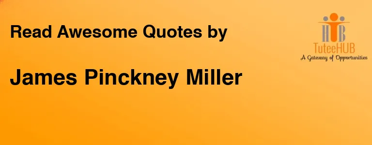 James Pinckney Miller