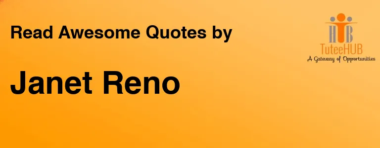 Janet Reno