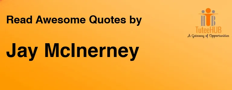 Jay McInerney