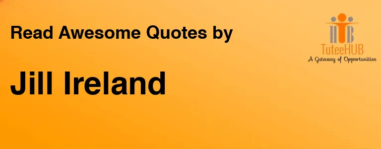 Jill Ireland