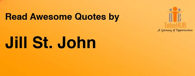 Jill St. John