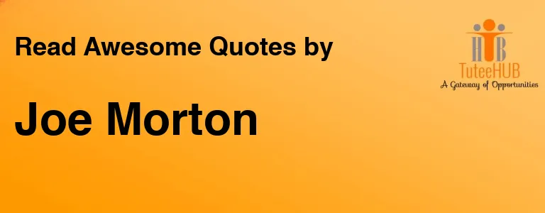 Joe Morton