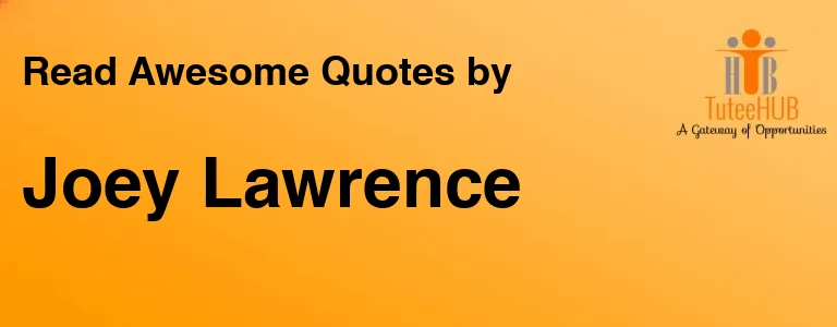 Joey Lawrence