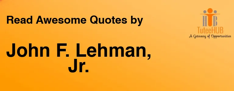 John F. Lehman, Jr.