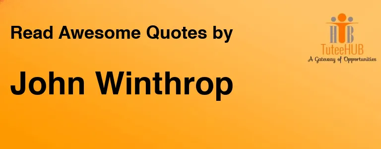 John Winthrop