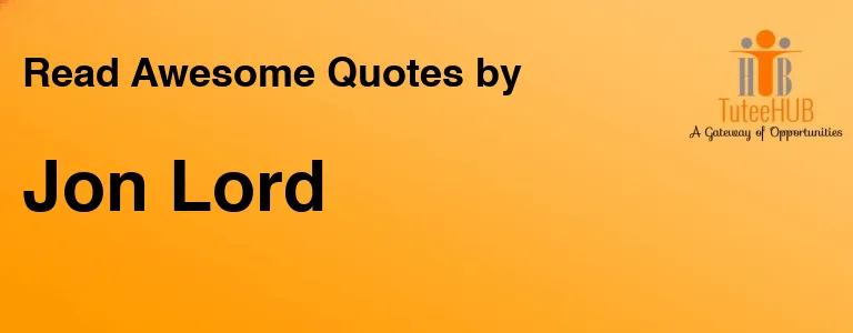 Jon Lord
