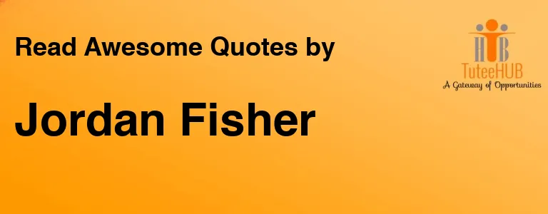 Jordan Fisher