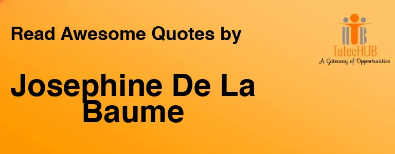 Josephine De La Baume