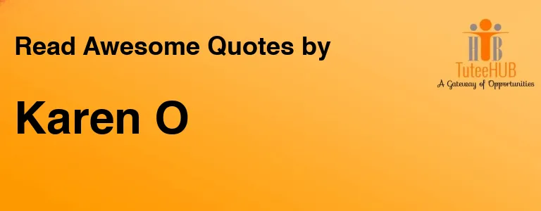 Karen O