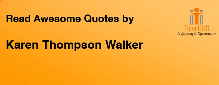 Karen Thompson Walker