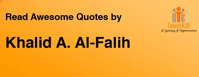 Khalid A. Al-Falih