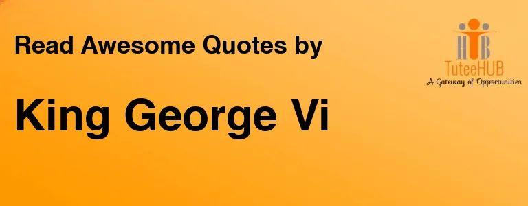 King George Vi