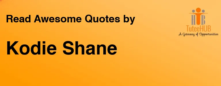 Kodie Shane