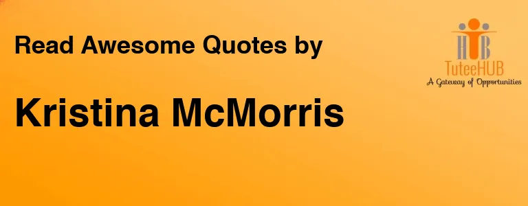 Kristina McMorris