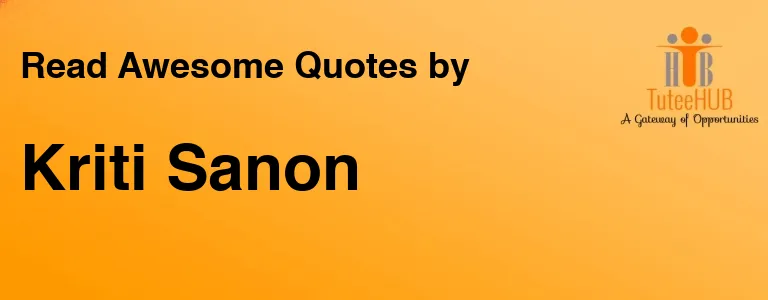 Kriti Sanon
