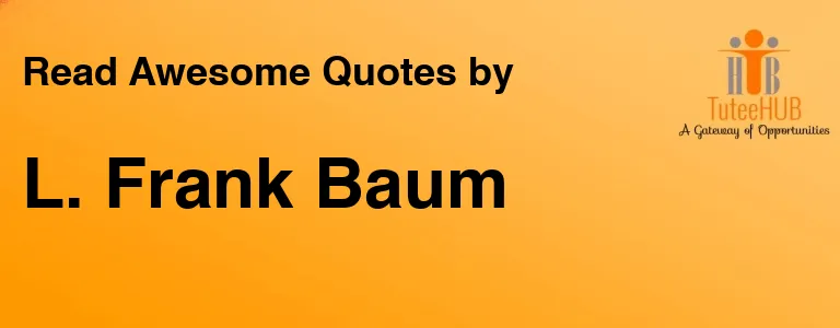L. Frank Baum