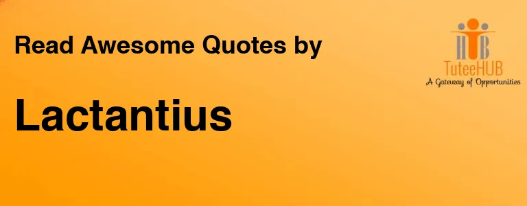 Lactantius