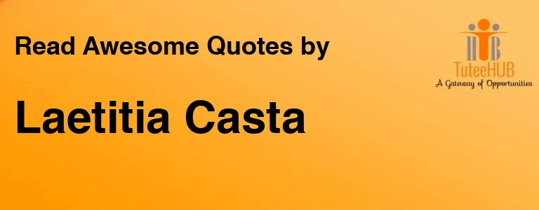 Laetitia Casta