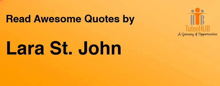 Lara St. John